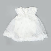 Newborn Girls Frock - White, Newborn Girls Frocks, Chase Value, Chase Value