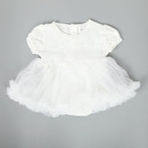 Newborn Girls Frock - White, Newborn Girls Frocks, Chase Value, Chase Value