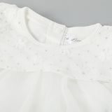 Newborn Girls Frock - White, Newborn Girls Frocks, Chase Value, Chase Value