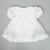 Newborn Girls Frock - White, Newborn Girls Frocks, Chase Value, Chase Value