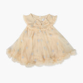 Newborn Girls Frock - Light Brown, Newborn Girls Frocks, Chase Value, Chase Value