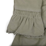 Girl Full Sleeves Denim Suit - Light Green, Girls Suits, Chase Value, Chase Value