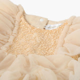 Newborn Girls Frock - Light Brown, Newborn Girls Frocks, Chase Value, Chase Value