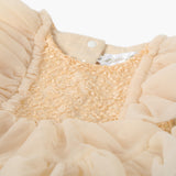 Newborn Girls Frock - Light Brown, Newborn Girls Frocks, Chase Value, Chase Value