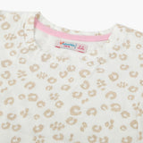 Girls Half Sleeves T-Shirt - White, Girls T-Shirts, Chase Value, Chase Value