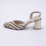 Eminent Women's Heel Banto Sandal - Golden, Women Heels, Eminent, Chase Value