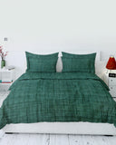 Cotton King Size Bed Sheet Set - 5 Pc - 96 x 102 Inch
