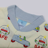 Newborn Boys Full Sleeves Suit - Light Blue, Newborn Boys Sets & Suits, Chase Value, Chase Value