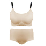 Women's Sport Bra Set - Peach, Women Bra & Panty Sets, Chase Value, Chase Value