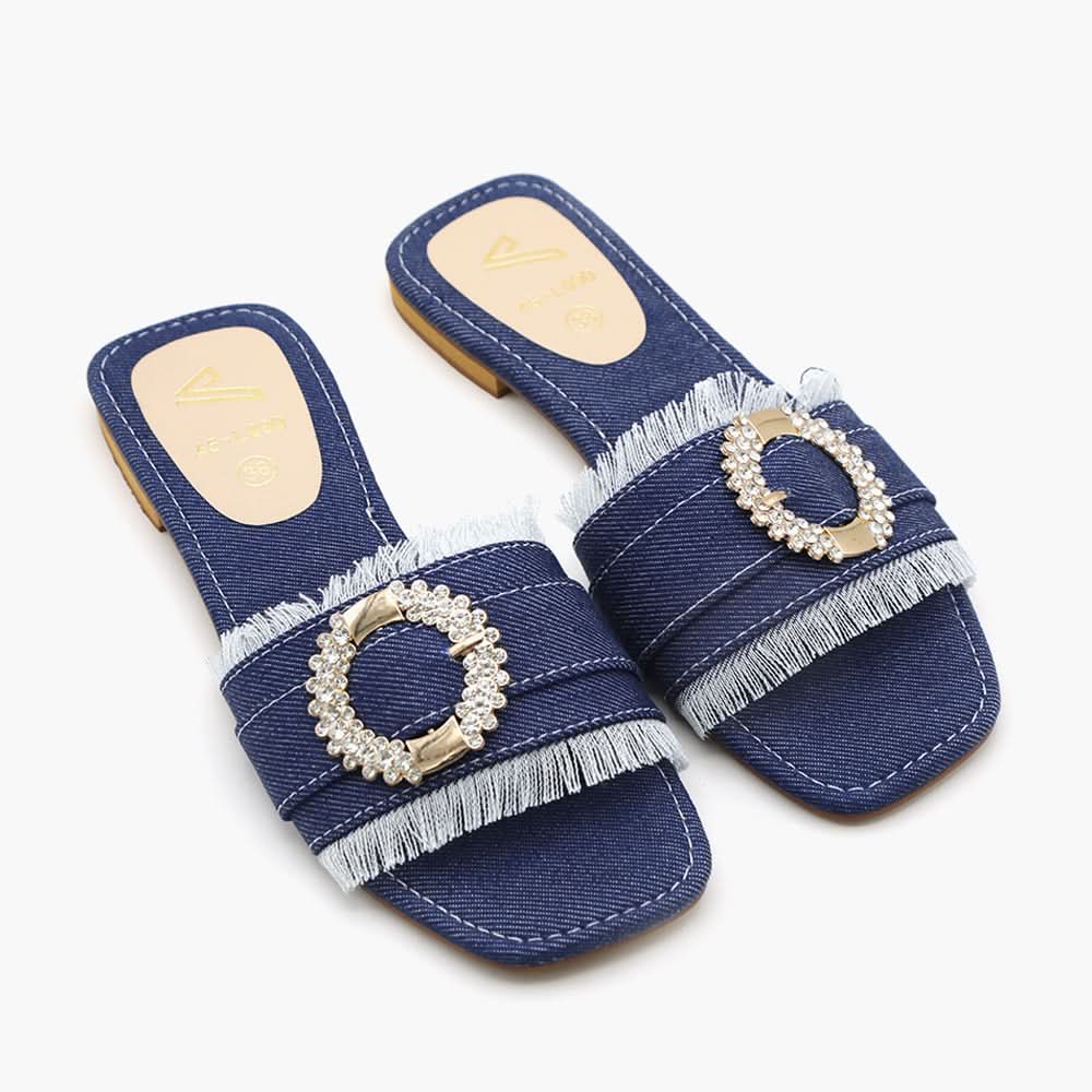 Women's Slipper - Blue, Women Slippers, Chase Value, Chase Value
