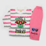 Newborn Boys Full Sleeves Suit - Pink, Newborn Boys Sets & Suits, Chase Value, Chase Value