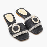 Women's Slipper - Black, Women Slippers, Chase Value, Chase Value