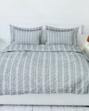 Cotton King Size Bed Sheet Set - 5 Pc - 96 x 102 Inch