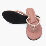 Women's Slipper - Peach, Women Slippers, Chase Value, Chase Value