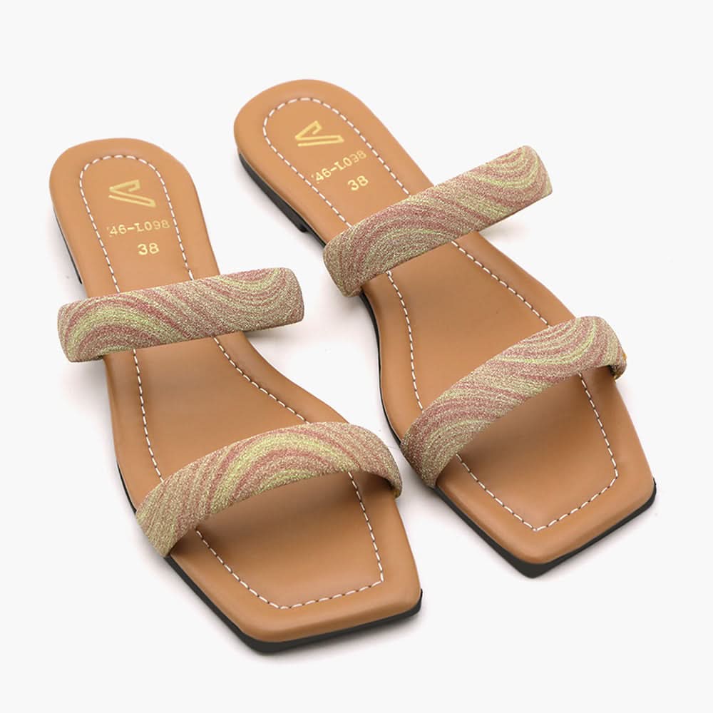 Women's Slipper - Mustard, Women Slippers, Chase Value, Chase Value