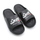 Slip on Open Toe Slider - Black, Men's Slippers, Chase Value, Chase Value