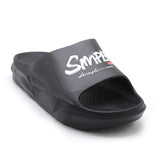 Slip on Open Toe Slider - Black, Men's Slippers, Chase Value, Chase Value