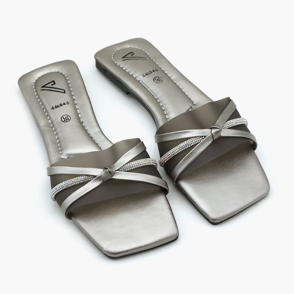 Women's Slipper - Grey, Women Slippers, Chase Value, Chase Value