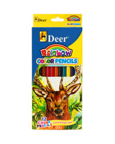 Deer Colour Pencils - 12 Pc