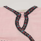 Girls Embroidered Shalwar Suit - Pink, Girls Shalwar Kameez, Chase Value, Chase Value