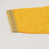 Girls Embroidered Shalwar Suit - Yellow, Girls Shalwar Kameez, Chase Value, Chase Value