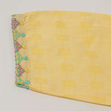 Girls Embroidered Shalwar Suit - Yellow, Girls Shalwar Kameez, Chase Value, Chase Value