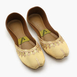 Women's Khussa - Golden, Women Khussa, Chase Value, Chase Value