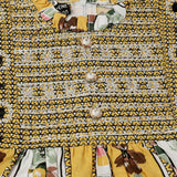 Girls Embroidered Shalwar Suit - Yellow, Girls Shalwar Kameez, Chase Value, Chase Value
