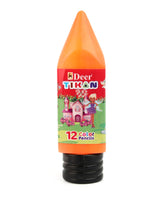 Deer Tikon Colour Pencils - 12 Pc