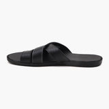 Men's Slipper - Black, Men's Slippers, Chase Value, Chase Value