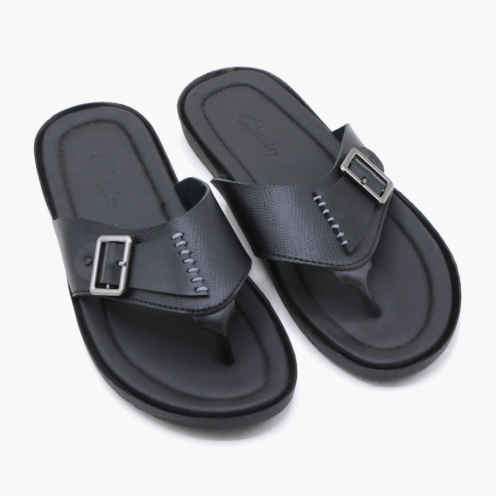 Men's Slipper - Black, Men's Slippers, Chase Value, Chase Value