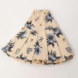 Girls Half Sleeves Skirt Suit - Navy Blue, Girls Suits, Chase Value, Chase Value