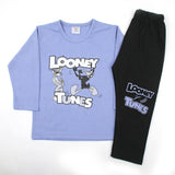 Boys Full Sleeves Pajama Suit - Purple, Boys Sets & Suits, Chase Value, Chase Value