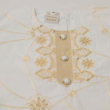Girls Embroidered Shalwar Suit - White, Girls Shalwar Kameez, Chase Value, Chase Value