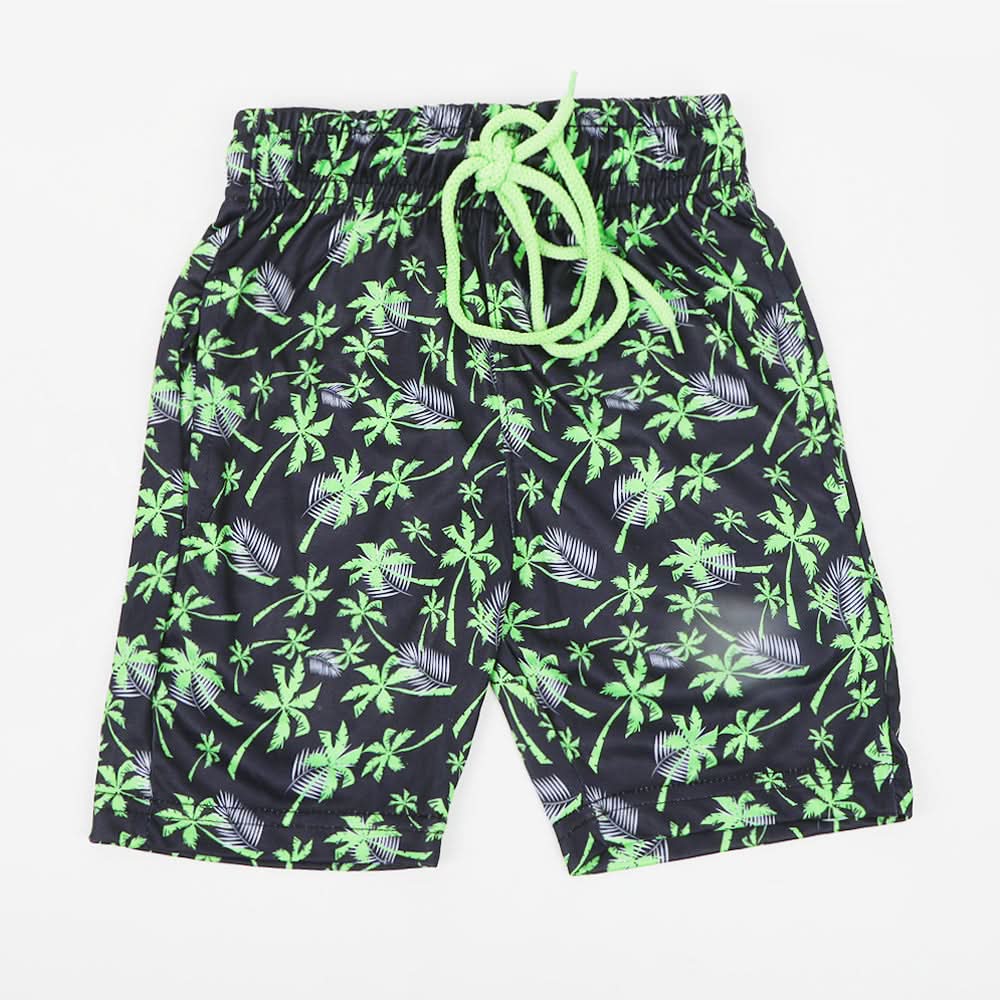 Boys Printed Short - Green, Boys Shorts, Chase Value, Chase Value