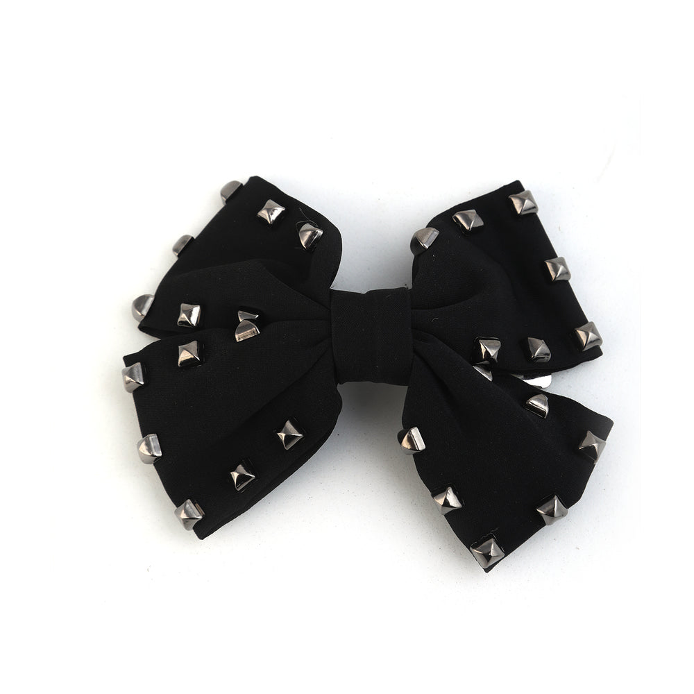 Bow Hair Clips - Black, Girls Hair Accessories, Chase Value, Chase Value