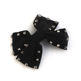 Bow Hair Clips - Black, Girls Hair Accessories, Chase Value, Chase Value