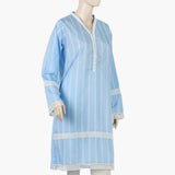 Women's Fancy Kurti - Blue, Women Ready Kurtis, Chase Value, Chase Value