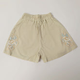 Girls Cotton Shorts - Fawn, Girls Shorts Skirts, Chase Value, Chase Value