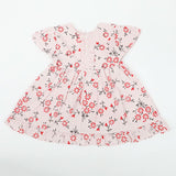 Girls Printed Frock - Baby Pink, Girls Frocks, Chase Value, Chase Value