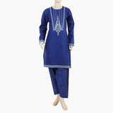 Women's Embroidery Shalwar Suit - Royal Blue, Women Shalwar Suits, Chase Value, Chase Value