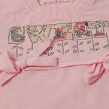 Girls Half Sleeves Skirt Suit - Pink, Girls Suits, Chase Value, Chase Value