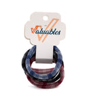 Valuables Hair Pony 5-Piece Pack, Girls Hair Accessories, Chase Value, Chase Value