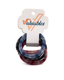 Valuables Hair Pony 5-Piece Pack, Girls Hair Accessories, Chase Value, Chase Value