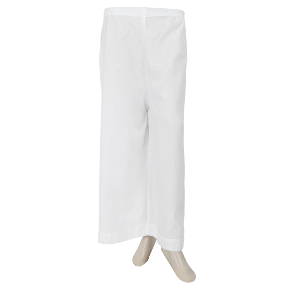 Women's Flared Trouser - White, Women Pants & Tights, Chase Value, Chase Value
