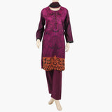 Women's 3Pcs Suit - Purple, Women Shalwar Suits, Chase Value, Chase Value