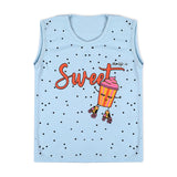 Valuable Girls Sando - Light Blue, Girls T-Shirts, Chase Value, Chase Value