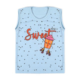 Valuable Girls Sando - Light Blue, Girls T-Shirts, Chase Value, Chase Value
