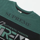 Boys Half Sleeves T-Shirt - Green, Boys T-Shirts, Chase Value, Chase Value