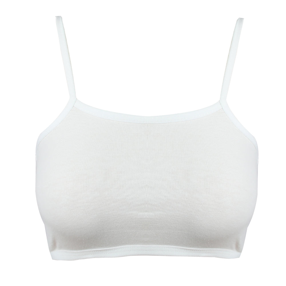 Girls Biddies - White, Girls Shameez Camisole & Biddies, Chase Value, Chase Value